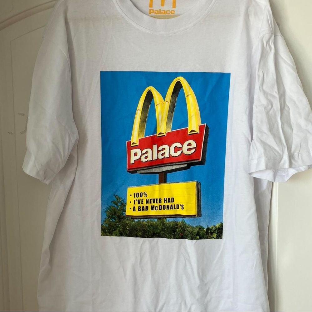 Palace White Graphic T-Shirt